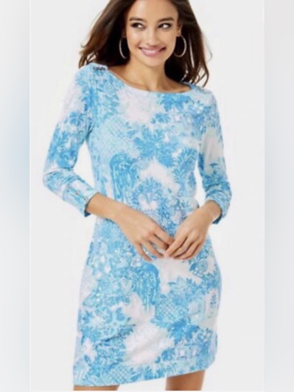 Lilly Pulitzer Sophie dress in the Toile Me About It Print